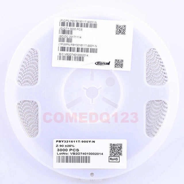 100PCSX 1206 90R(90Ω)100MHZ ±25 PBY321611T900YN Ferrite Beads A6