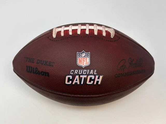 Game Prepped 2022 Authentic NFL Game Ball Wilson The Duke Crucial Catch Football