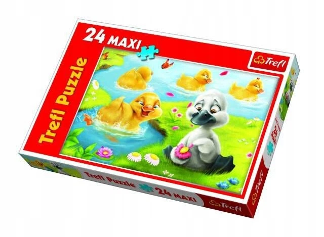 24 Pièces Maxi Puzzle, Le Laides Entlein, TREFL 14128