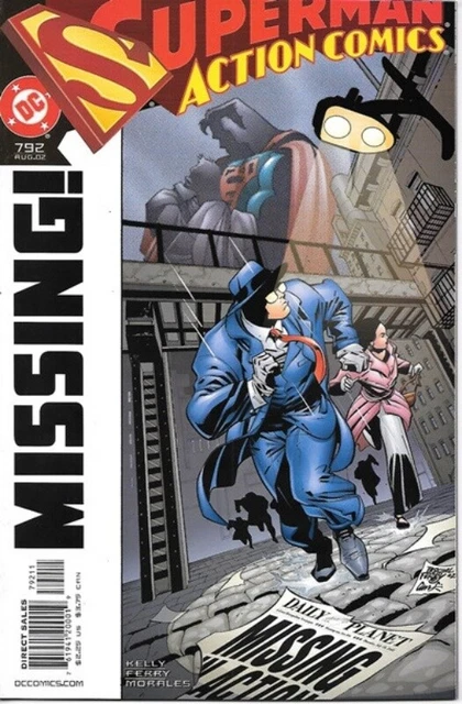 ACTION COMICS COMIC Book #792 Superman DC Comics 2002 TRÈS HAUTE ...