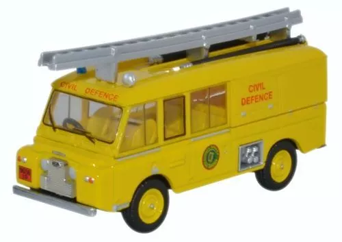 Oxford Diecast Land Rover FT6 Civil Defence  1:76 Scale