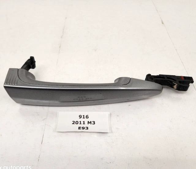 ✅ 07-13 OEM BMW E93 328 335 Passenger Side COMFORT ACCESS Door Handle Gray A52