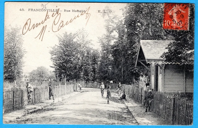 Cpa 95 Franconville - Rue Hamelin