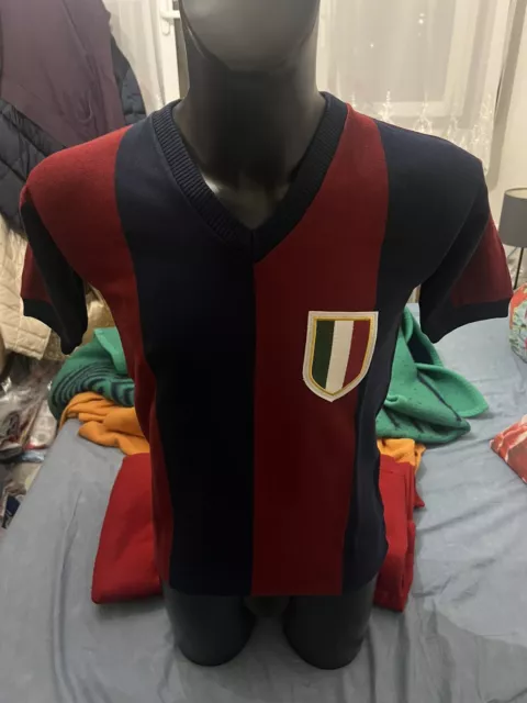 maglia Calcio Lanetta Bologna Vintage Shirt Trikot Maillot Camiseta Jersey...