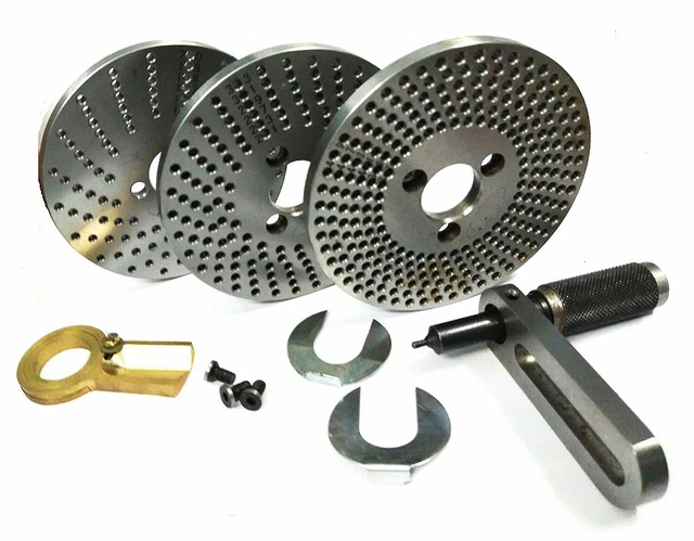 Dividing Plates Set for HV4 /HV6 Rotary Table Milling Lathe  Machine Tool
