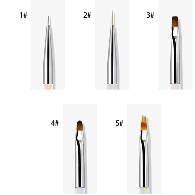 Peinture Dessin Halo Conception d'Aurora en cristal Teinture Stylo à ongles 2