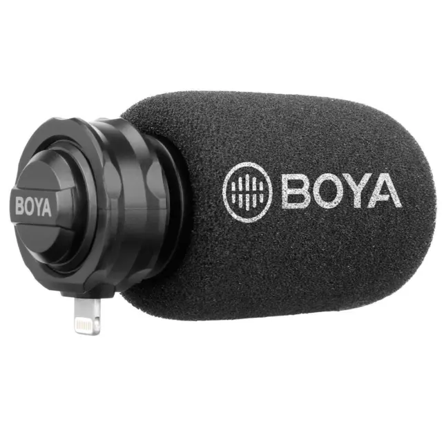 BOYA BY-DM100 USB Type-C Digital Stereo Microphone pour smartphones Android