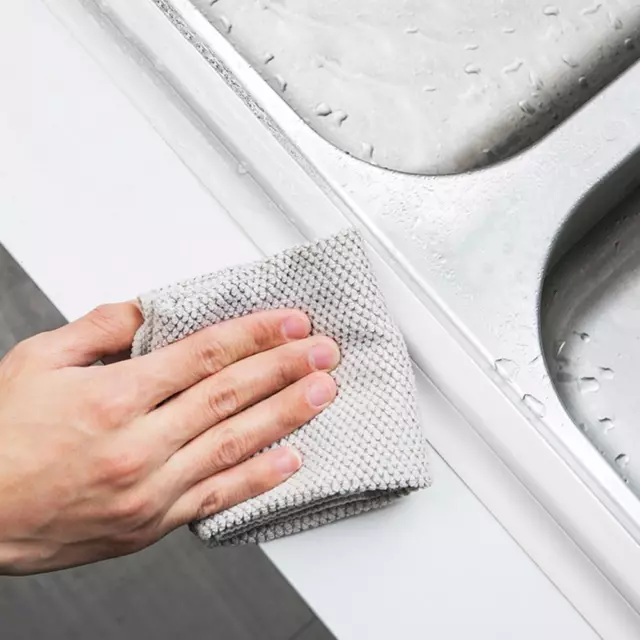 3.2m Sink Waterproof Sticker Anti-mold Bath Gap Self-adhesive Tape (White) FR 2