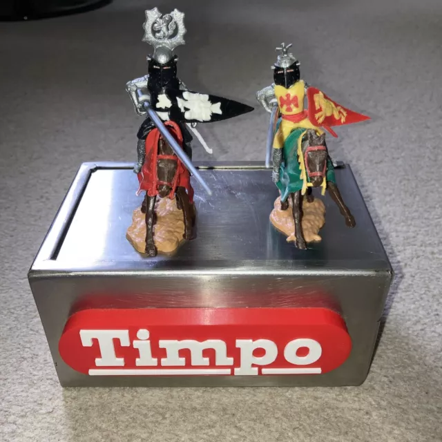 Vintage Timpo Jousting Knights  Look 👀