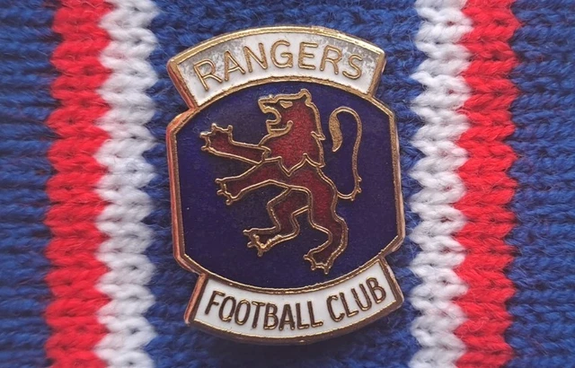 RARE GLASGOW RANGERS STAMPED 1970s COFFER RANGERS FOOTBALL CLUB PIN ...