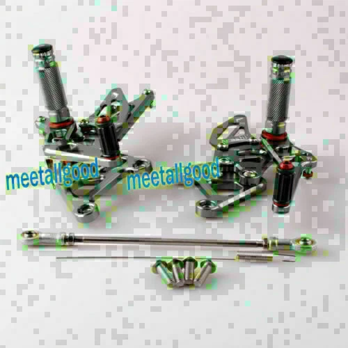 Pioli piede posteriore moto CNC set posteriore adatti Honda CBR 250R 2010 11-14 grigio
