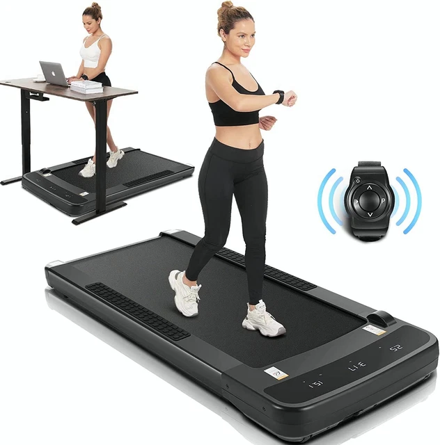 UNDER DESK TREADMILL, 300lbs Capacity Walking Pad Running Machines with