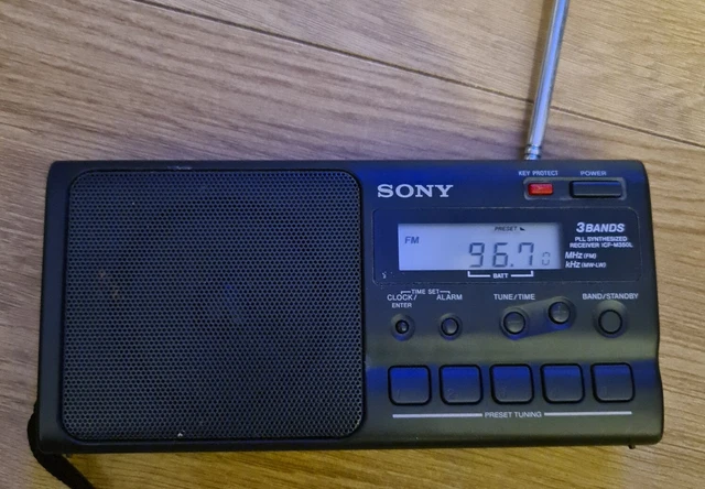 Sony Icf-306 Robustes Radio (3 Band Analog-Empfänger (UKw/Mw/Kw