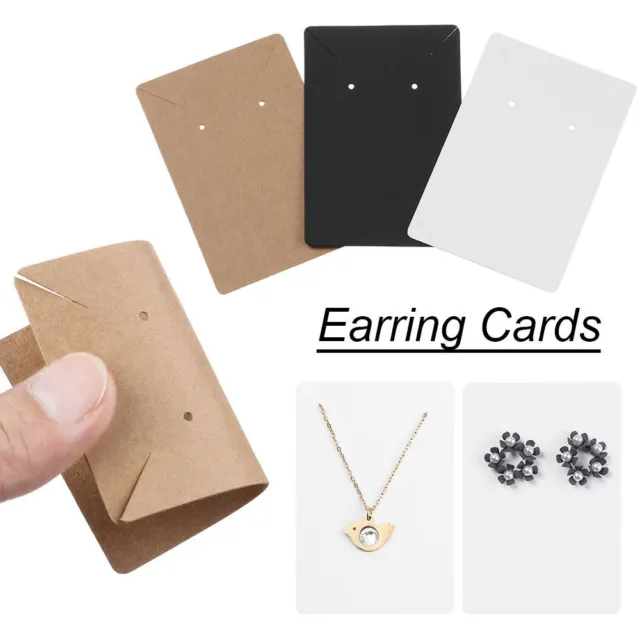 Necklace Holder Ear Studs Packaging Earring Cards Display Cards Earring Racks