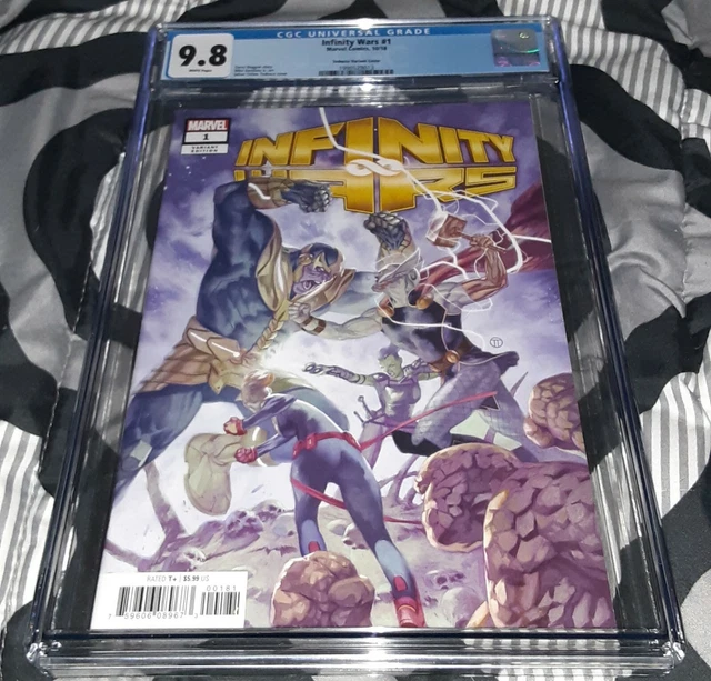 INFINITY WARS #1 CGC 9.8 [TEDESCO 1:50 VARIANT COVER] Marvel 2018 Thanos Thor