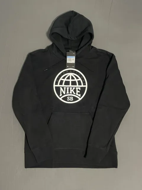 NWT Nike SB International Graphic Skate Hoodie CU8900-010 Men’s Size Medium RARE