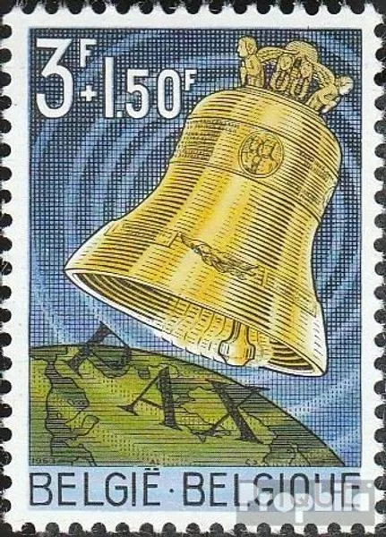 Belgien 1302 (kompl.Ausg.) postfrisch 1963 Friedensglocke