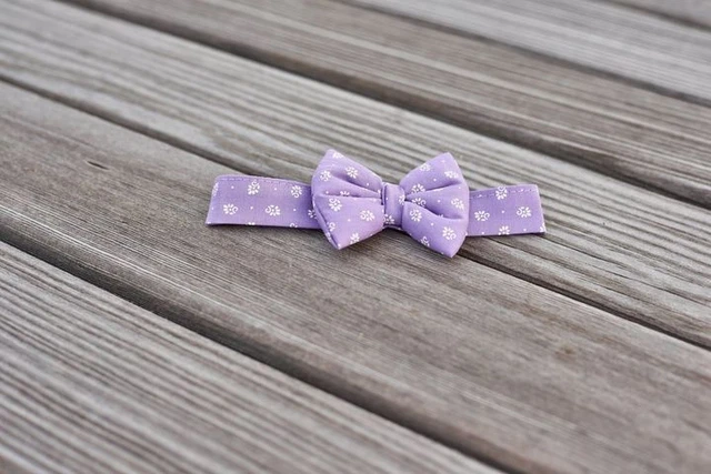 Maglia tradizionale per cani fiocco Unterbaar viola