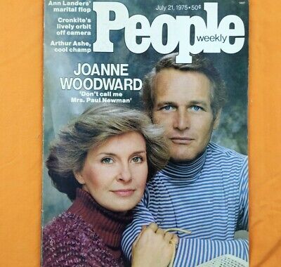 People Magazine July 1975 Paul Newman Joanne Woodward No Label