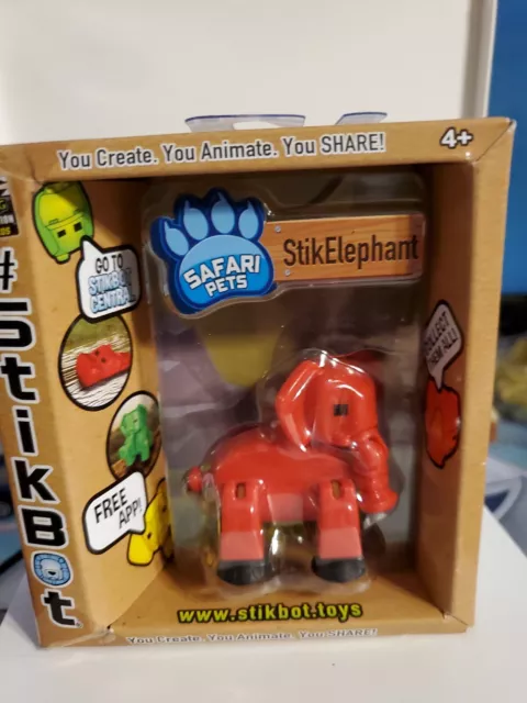 Blue Elephant Stick bots Safari Pets