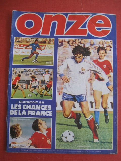 Journal But N°1639 - PSG - 19 Octobre 1982 - Dominique Bathenay - Édition Originale