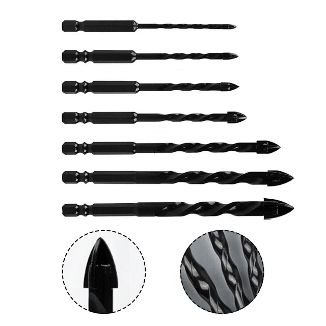 PUNTA DA TRAPANO Efficiente Per Piastrelle Di Cemento Vetro Legno - Foto 4