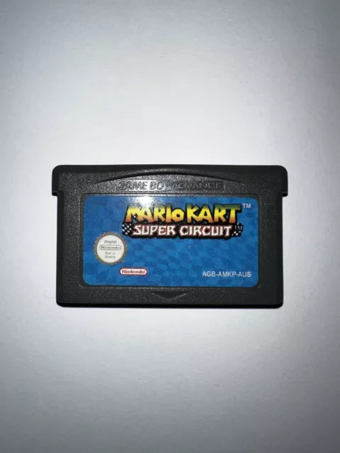 Mario Kart: Super Circuit GBA - Genuine Original Nintendo Game Boy Advance AUS