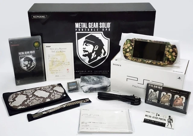 METAL GEAR SOLID Portable Ops Konamistyle Sony PlayStation