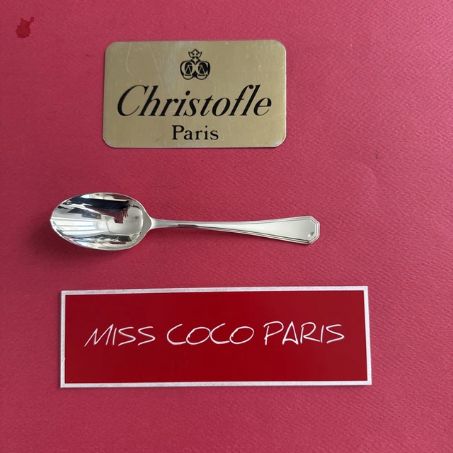 Petite Cuillère Christofle Albi – Argenté, Pour Sauce, Confiture, Vinaigrette