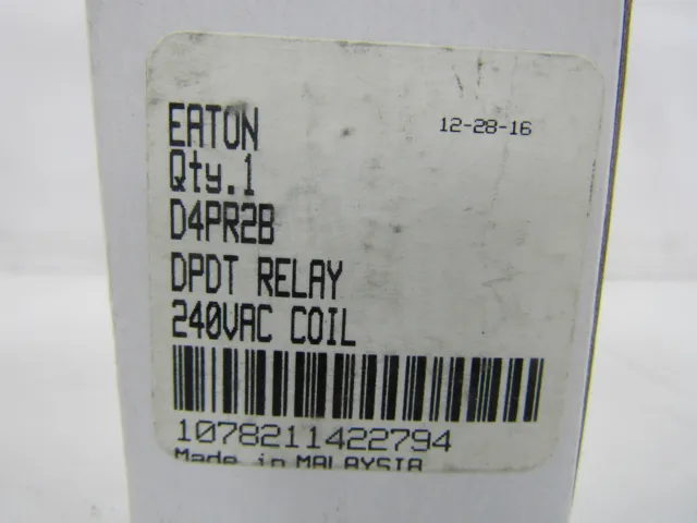 Eaton NSB D4PR2B Relays 2P 240V