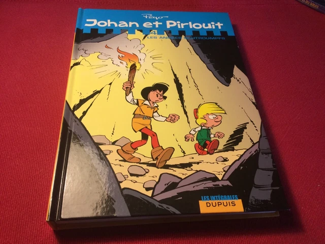 BD INTÉGRALE TOME 4 JOHAN et PIRLOUIT Les années schtroumpfs édition