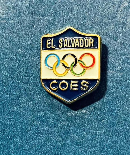 EL SALVADOR National Olympic Committee pin