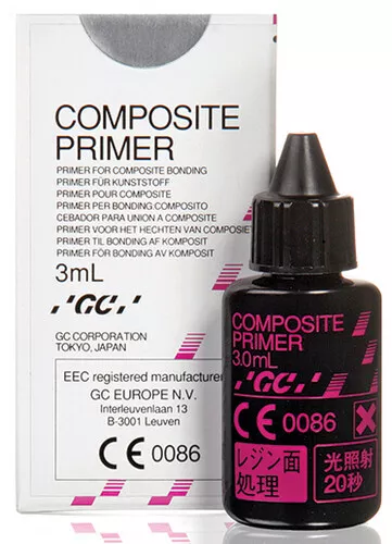 COMPOSITE PRIMER GC 3ml. DENTAL PRIMER FOR MICRO-FILLED COMPOSITE.