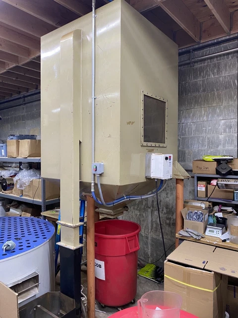 coffee roaster destoner - 1500lbs capacity - stainless steel - 220v