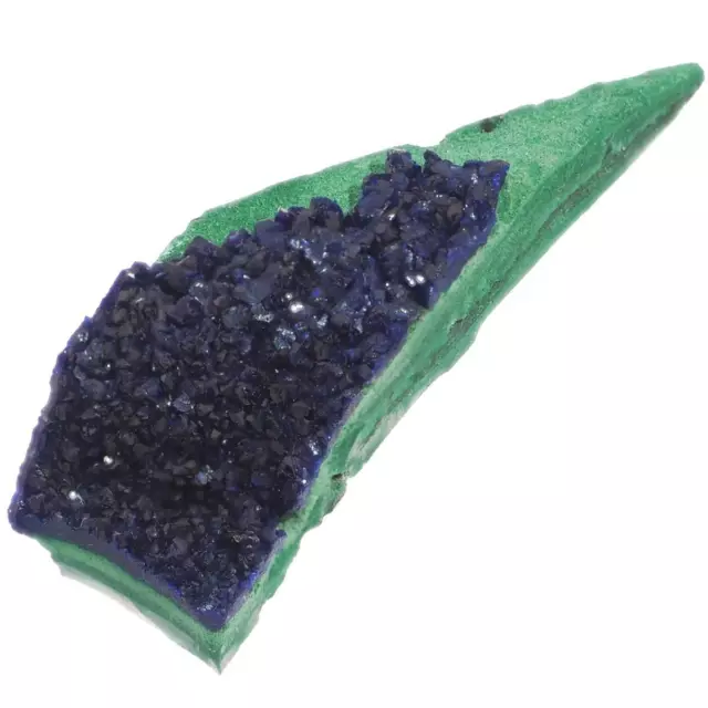 4.1cm Malachite Azurite Druse Spécimen Designer Cab Cabochon