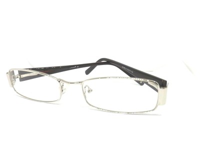 YMTP Occhiali da Vista rettangolari da Donna Lenti Trasparenti Montatura in Metallo Oro Argento Occhiali da Uomo di Alta qualità 