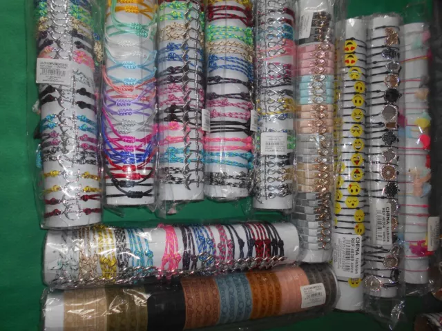 Liquidacion Lote De Bisuteria 316 Piezas Pulseras Variadas 0,30 Pieza (Nuevo)