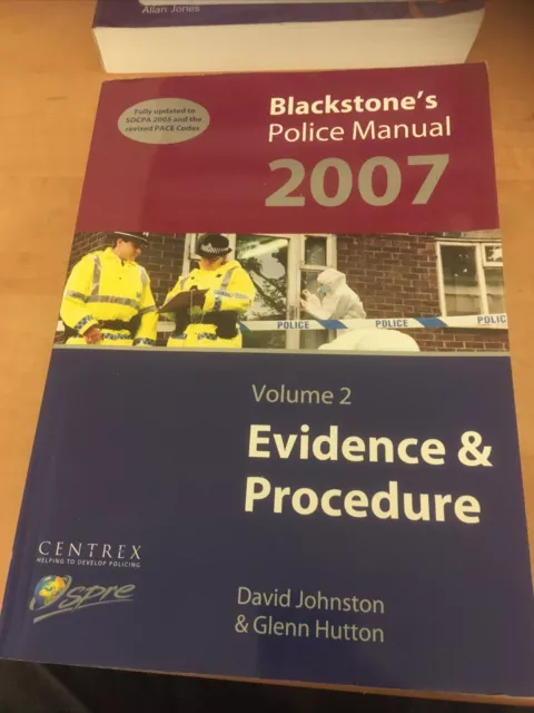 Blackstones Polizeihandbuch Band 2: Beweise & Verfahren 2007: