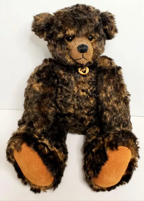 Timber Ridge Bears Signed Jeanie Craig OOAK "Chisholm" 14.5" German Glass Eyes
