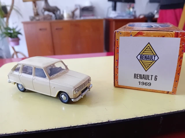 Miniature Norev 1/43 - Renault 6 Pompiers (occasion, Bon état)
