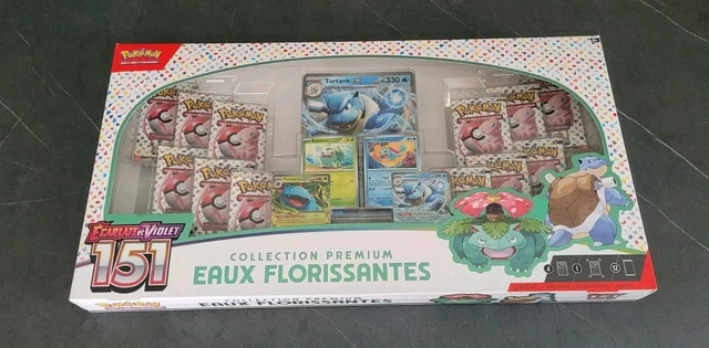Coffret Pokémon Collection Premium 151 Eaux Florissantes - Neuf Scellé FR - Jeux & Jouets