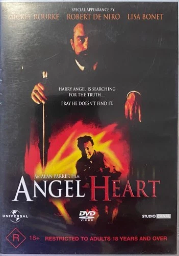 DVD ANGELHEART MICKEY ROURKE Lisa Bonet ROBERT DE NIRO $9.95 - PicClick AU