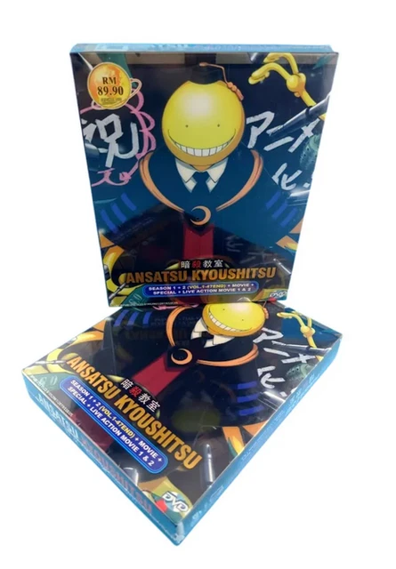 ANIME DVD ANSATSU Kyoushitsu Assassination Classroom COMPLETE