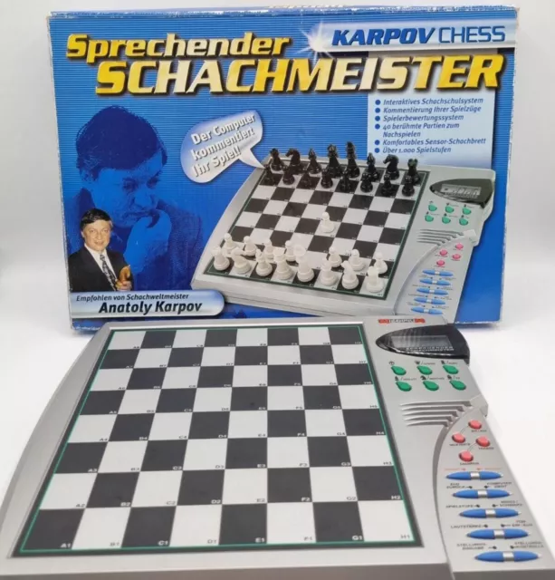 Karpov Chess Electronic Chess Sprechender Schachmeister