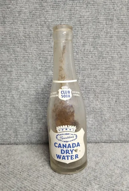 1948 Canada Dry Sparkling Water Club Soda Bottle