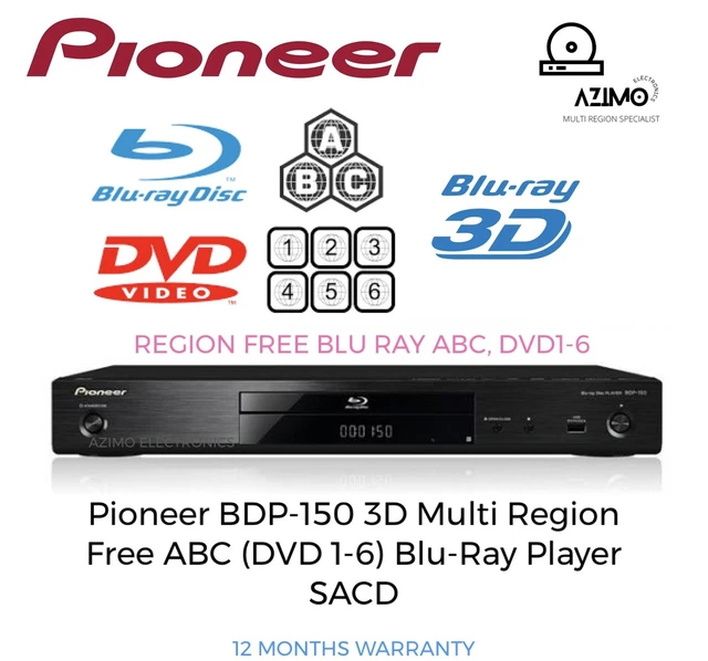 Pioneer ブルーレイ 3D プレーヤー BDP-150 PIONEER BDP-150 3D Multi