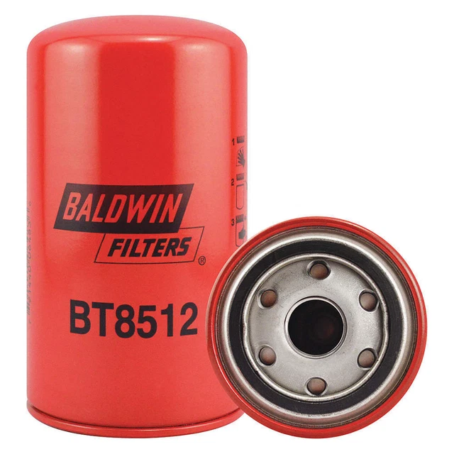 BALDWIN FILTERS BT8512 Hydraulic Filter,Spin-On,6-23/32" L
