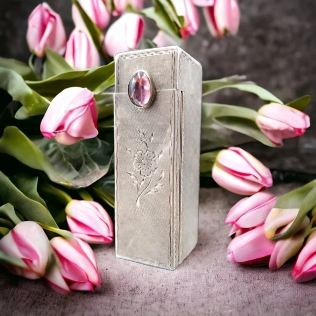 Rossetto In Argento 800 Firenze 1920-30 Liberty Art Nouveau