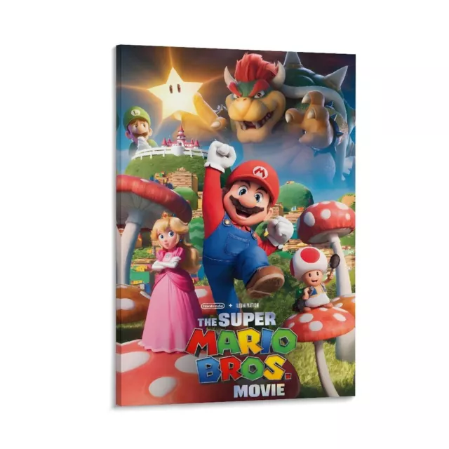 The Super Mario Bros. Poster 2023 Canvas Poster Gift Wall Art Family Decor