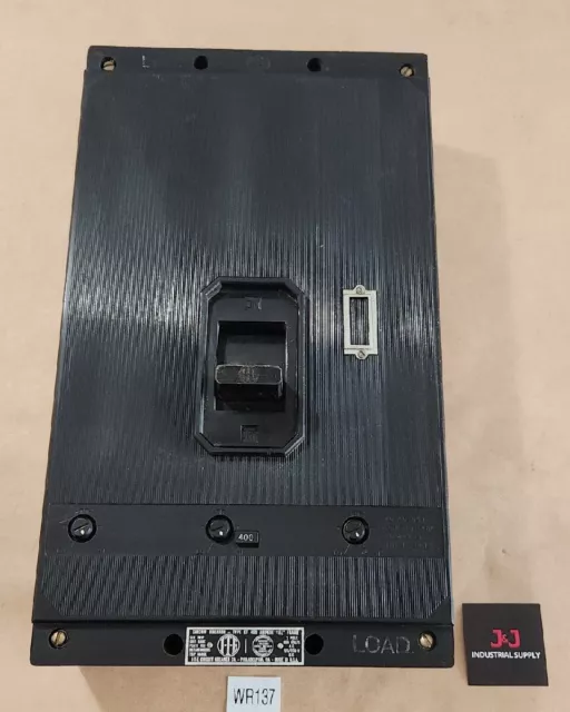 *PREOWNED* ITE Circuit Breaker Type ET 400A "KL" Frame 3P 600V 125/250V Warranty